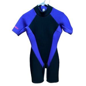 Vintage Women's Gladiator Shorts Wetsuit - EUC